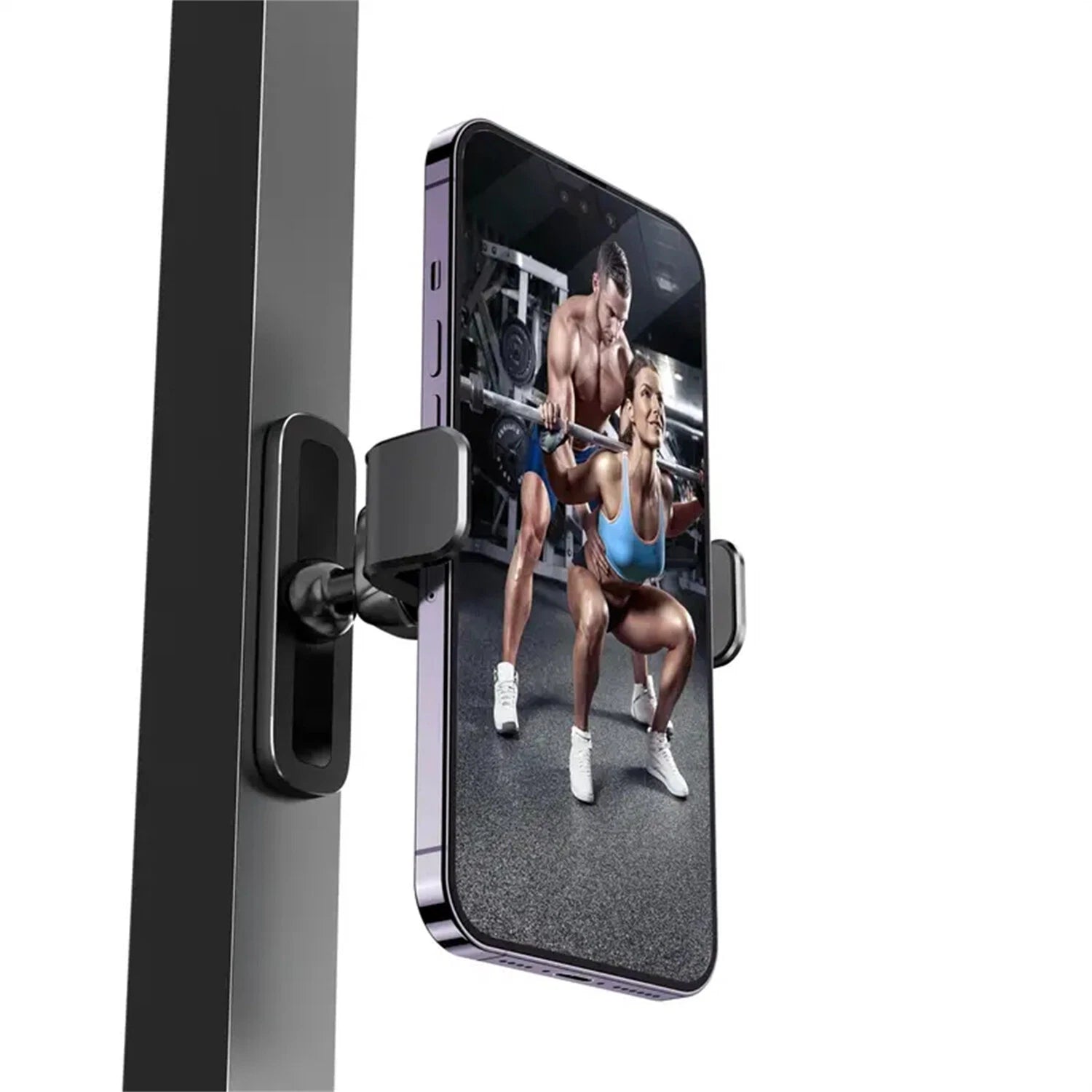 FitMagnet™ Gym & Metal Surface Magnetic Phone Holder