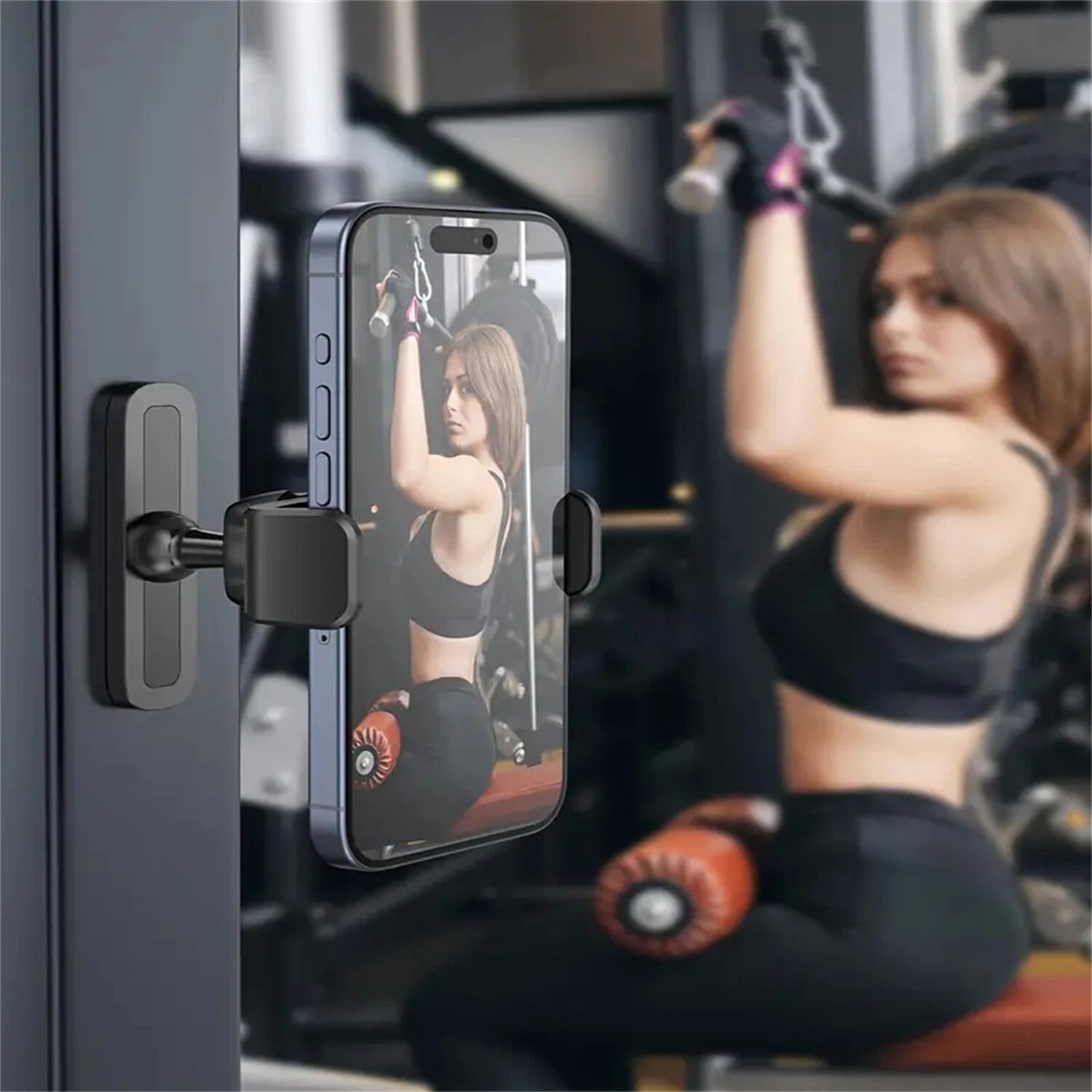 FitMagnet™ Gym & Metal Surface Magnetic Phone Holder