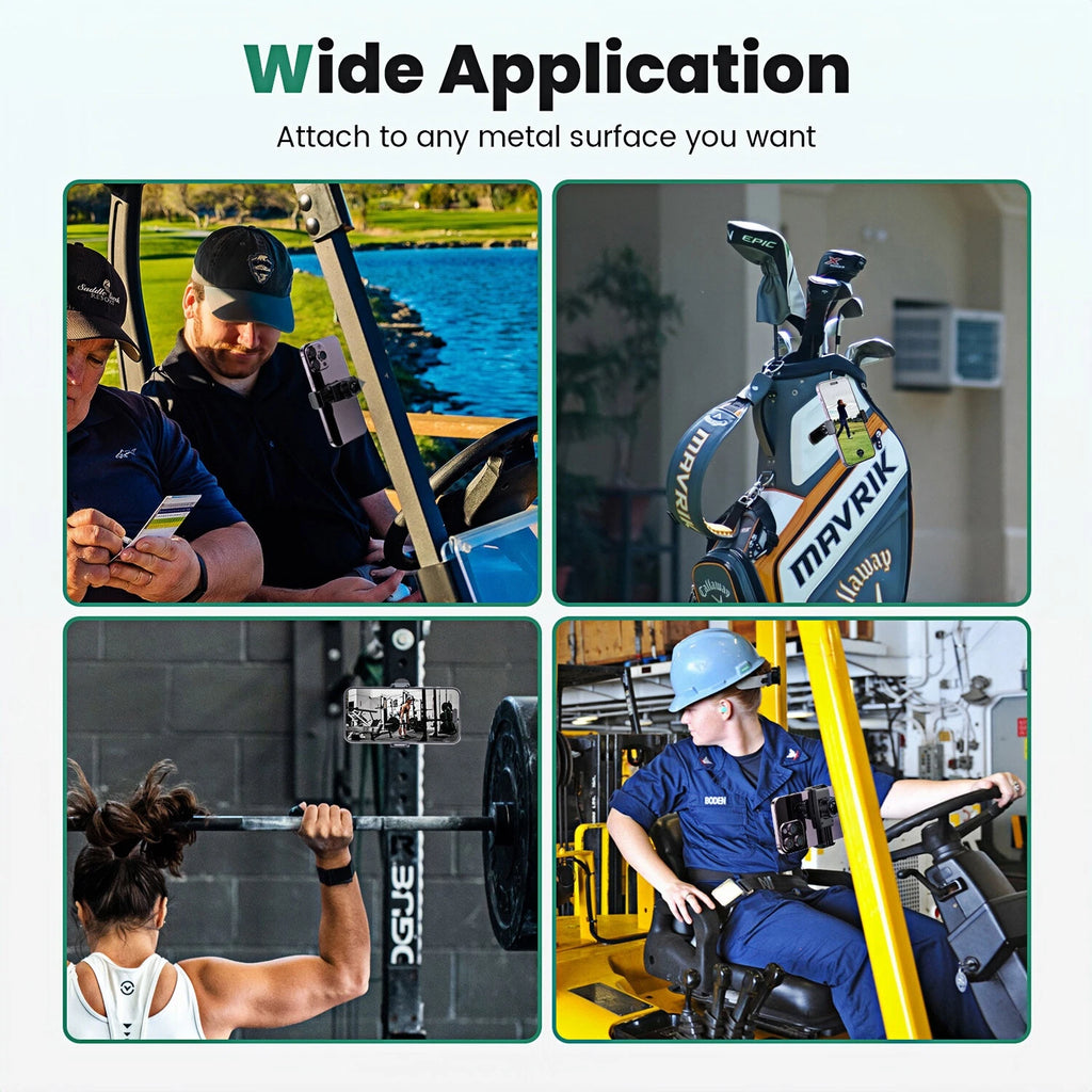 FitMagnet™ Gym & Metal Surface Magnetic Phone Holder