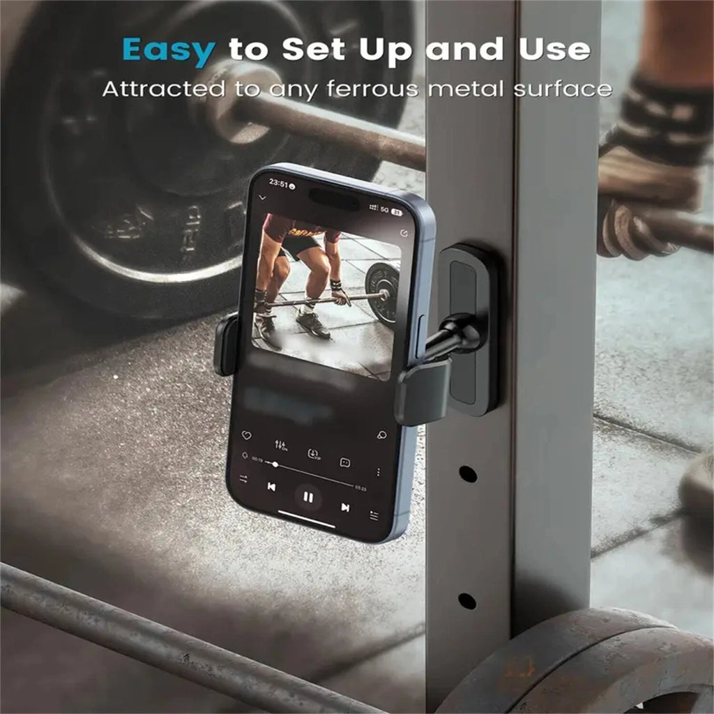 FitMagnet™ Gym & Metal Surface Magnetic Phone Holder